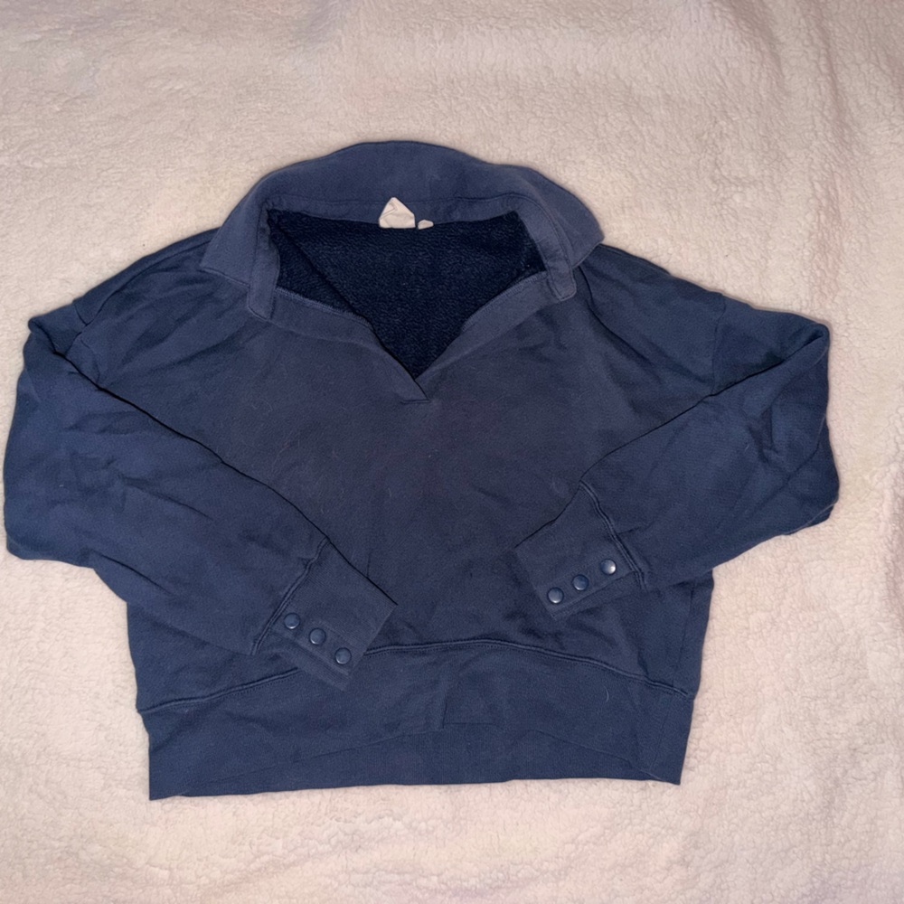 Blue Long Sleeve Sweatshirt